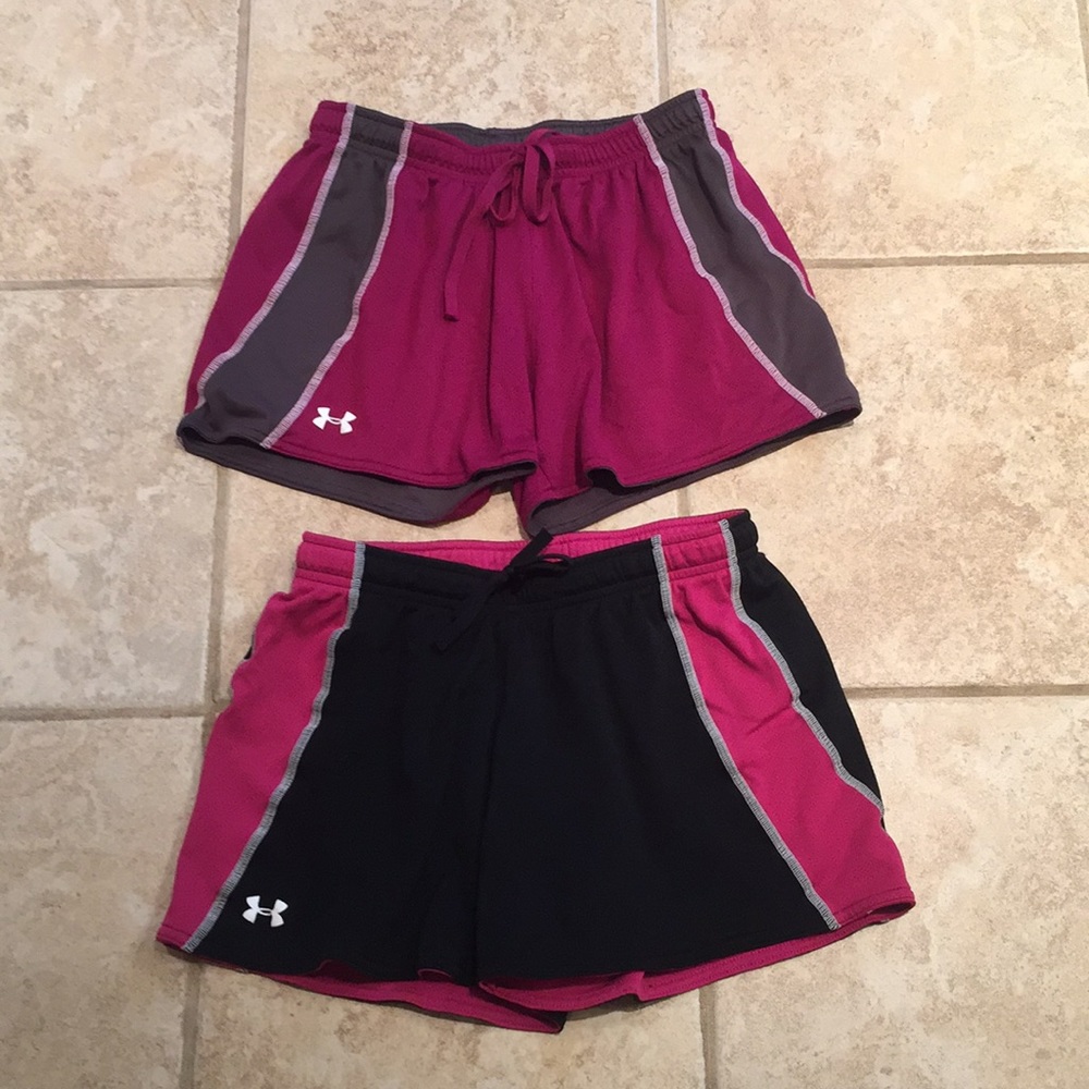 Set of 2 Under Armour Reversible Mesh Shorts